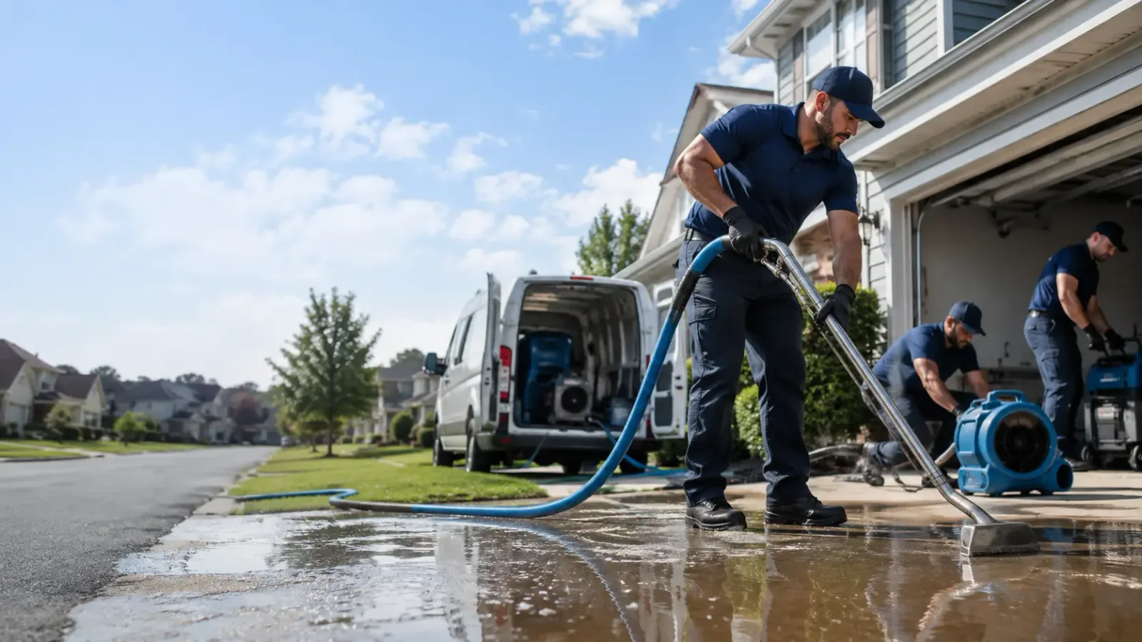 Flood Damage Restoration in New Paris, IN